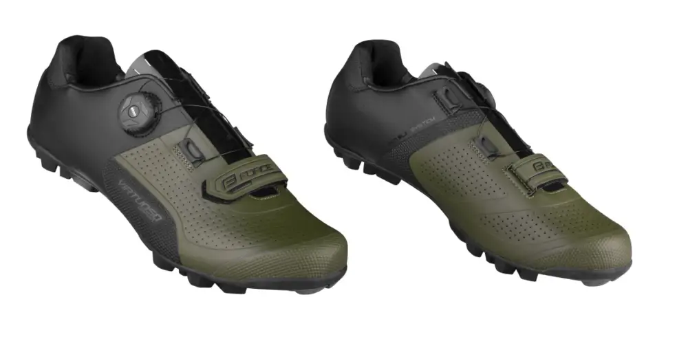 FORCE - tretry VIRTUOSO GRAVEL černo-army Super Cena