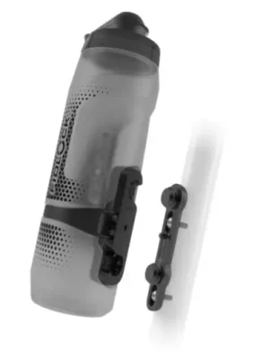 FIDLOCK - set láhve s držákem BOTTLE TWIST 800 ml Transparent Black Pouze Dnes