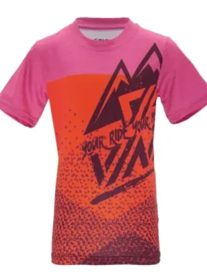 Časově Omezené SILVINI - dětský dres Denni orange-fuchsia 122-128