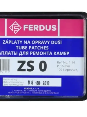 Lepení-záplata ZS0 kulatá 16mm 1ks Cenová Bomba