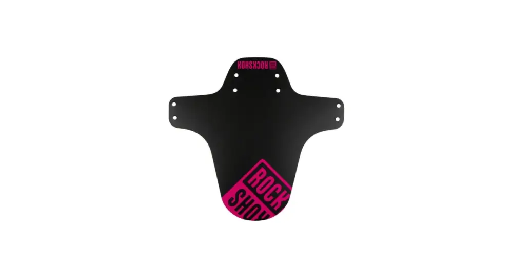 ROCK SHOX - blatník přední MTB černý s Magenta potiskem Jen Po Omezenou Doba