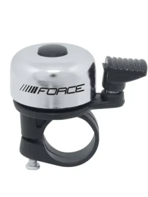 Akce FORCE - zvonek Mini, Fe/plast, 22.2mm, paličkový, stříbrný