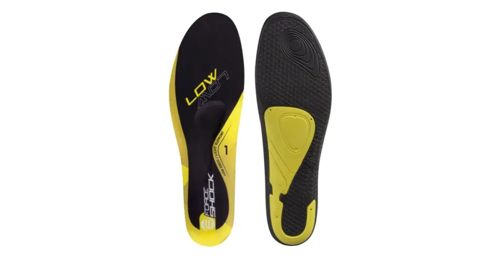 FORCE - vložky do treter SHOCK LOW černá/žlutá 40-41 Koupit Online