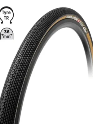 Plášť Tufo Speedero, 36Cx700 mm, bezdušový, černá / béžová Akce
