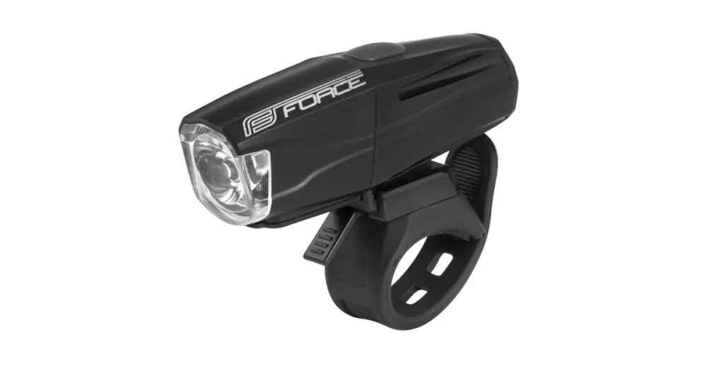 Novinka FORCE - přední světlo SHARK 500LM USB, černé