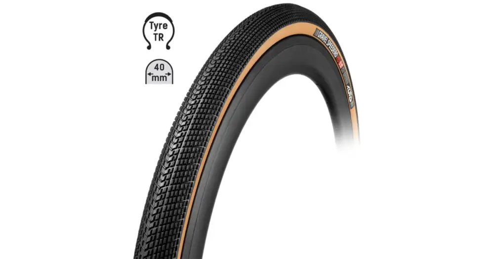 TUFO - plášť Gravel SPEEDERO HD 700x40C bezdušový černý/béžový Výhodná Nabídka