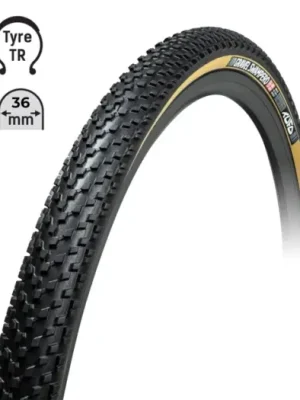 Akce TUFO - plášť Gravel Swampero, 36C700 mm, bezdušový, černá / béžová