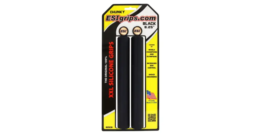 Tovární Cena ESI - gripy XXL Chunky 21cm černá