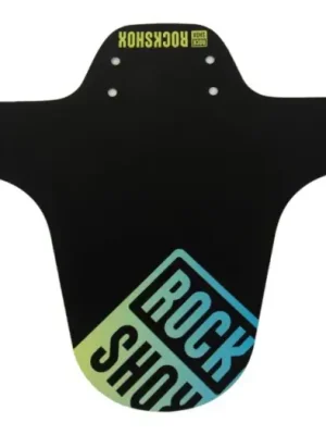 Nakupujte Hned ROCK SHOX - blatník přední MTB černý s Yellow/Blue Fade potiskem