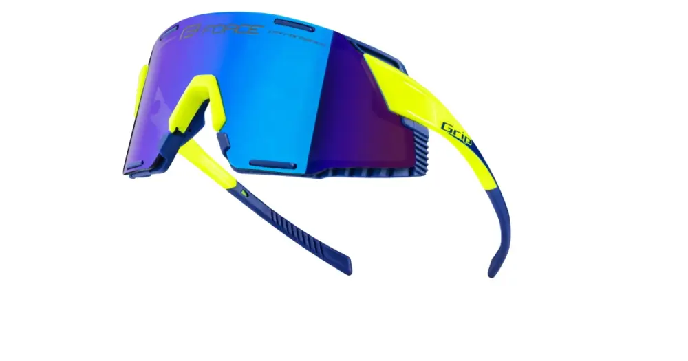 FORCE - brýle GRIP fluo, modré revo skla Cenový Hit