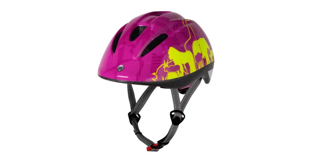 Nejprodávanější FORCE - dětská helma Fun Animals fluo/růžová S
