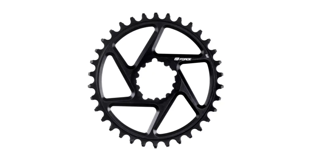 FORCE - převodník NW, přímá montáž SRAM, 34 zubů, černý Must-Have