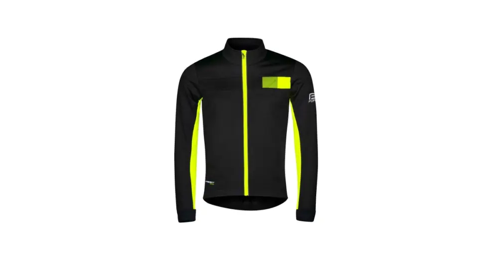 Tovární Cena FORCE - dětská bunda Frost Kid softshell černá/fluo 128-140 cm
