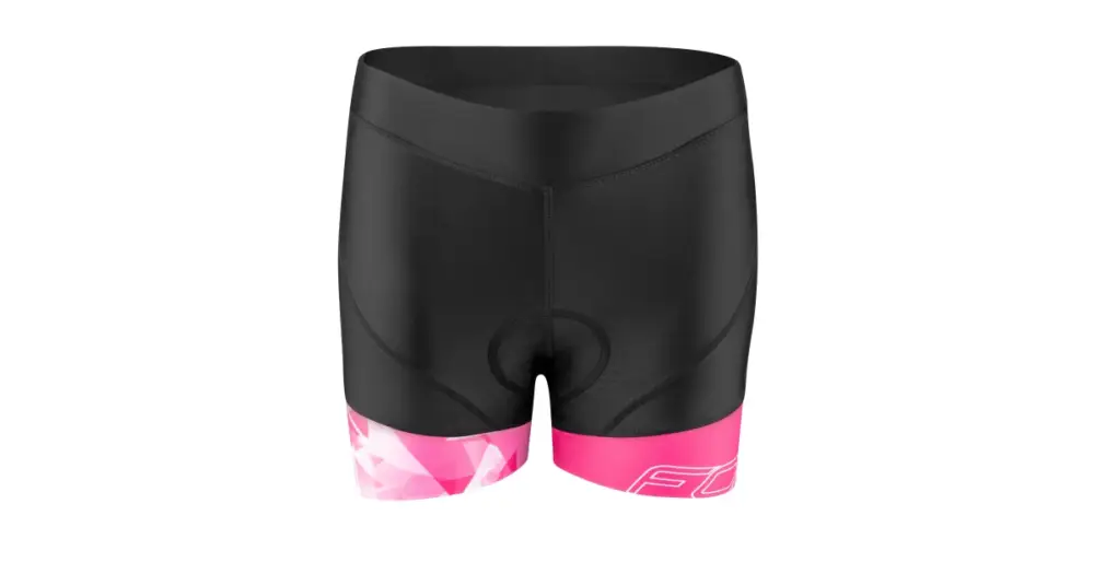 FORCE - kraťasy Mini, do pasu s vložkou, černo/růžové, XL Vysoce Kvalitní