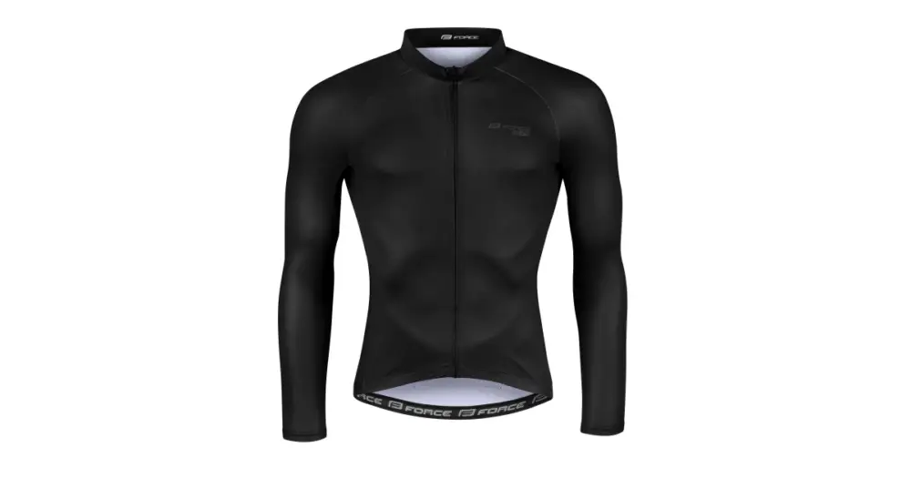 Ihned K Objednání FORCE - dres PURE dlouhý rukáv, černý M