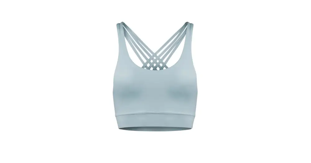 Dokud Zásoby Vydrží FORCE - sportivní podprsenka SIMPLE, modrá XL