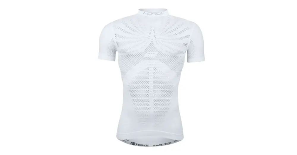 FORCE - triko SWELTER krátký rukáv bílé XS-S Pouze Dnes