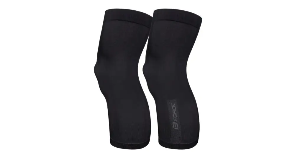 Horká Nabídka FORCE - návleky na kolena Breeze, pletené, černé, vel. XS-S