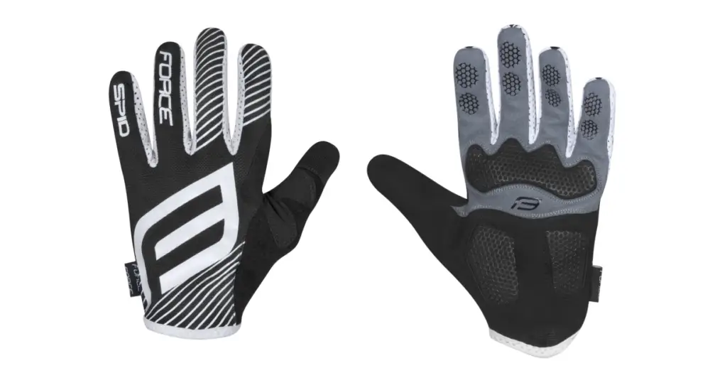 FORCE - rukavice MTB spid, černé, M Výhodná Nabídka