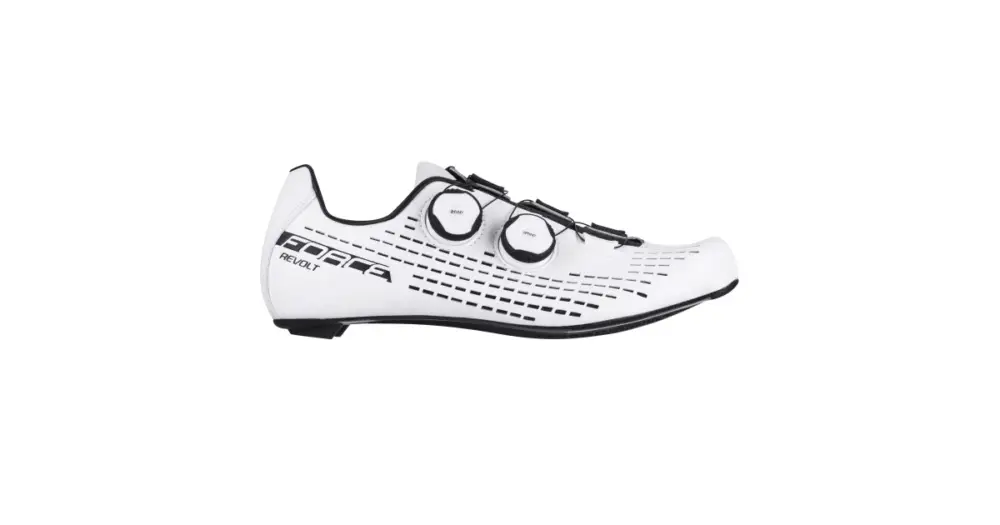 Top Prodej FORCE - tretry ROAD REVOLT CARBON, bílé 42