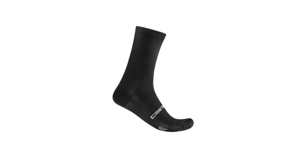 CASTELLI - ponožky Espresso 18 černá L/XL (40-43) Must-Have