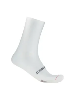 Značkový CASTELLI - ponožky Espresso 18 bílá XXL (44-47)