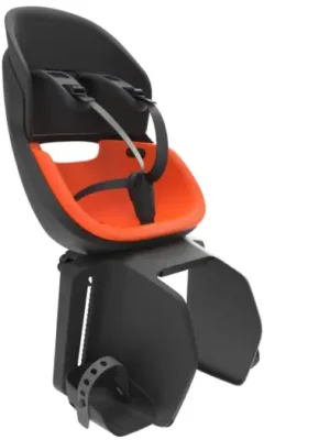 PRODIGEE - dětská sedačka Icon zadní na nosič černá/oranžová Originální