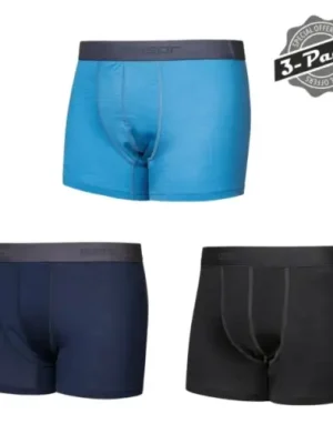 Časově Omezené SENSOR - trenky MERINO ACTIVE 3 balení černá/modrá S