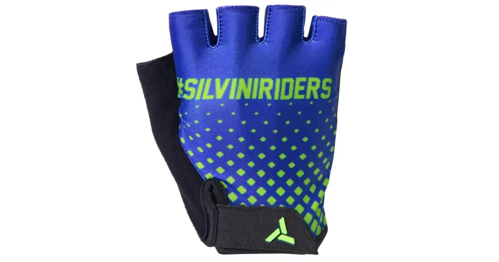SILVINI - dětské rukavice Gaioni modrá/fluo 11-12 Sezónní Sleva