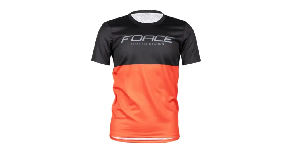 Koupit Online FORCE - dětský dres Kid MTB Cheery černá/oranžová 141-153 cm