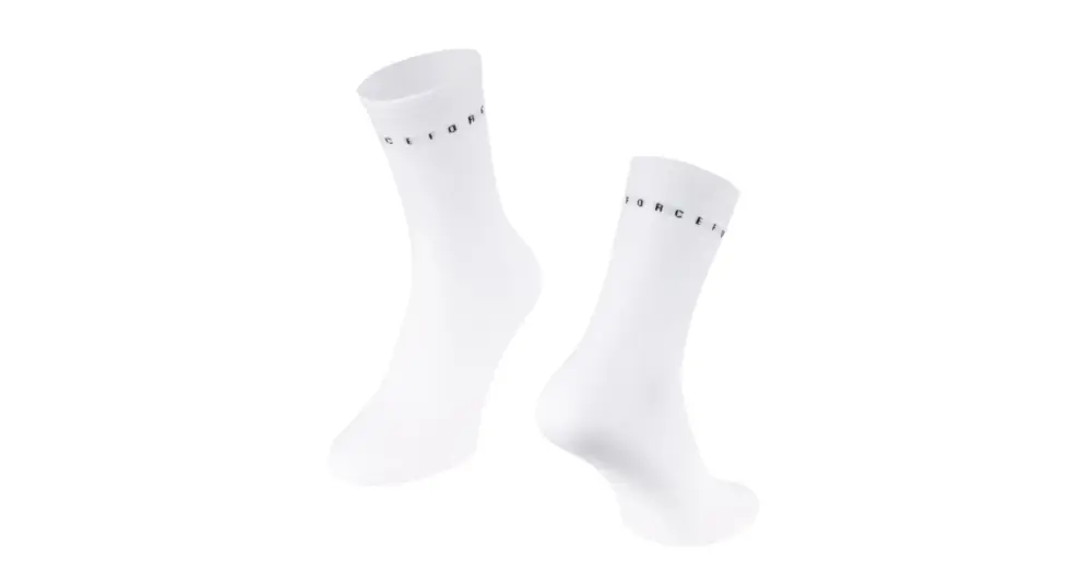 Vrácení Zdarma FORCE - ponožky Smack bílá L/XL (42-46)