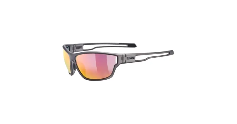 UVEX - brýle Sportstyle 806 Smoke Matt/Mirror Red Jen Po Omezenou Doba