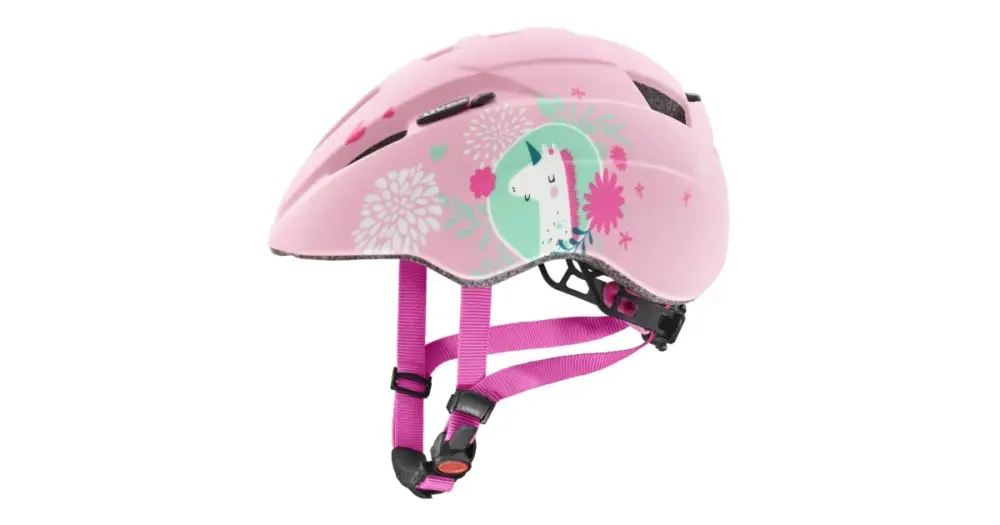 UVEX - dětská helma Kid 2 CC Pink Unicorn Matt růžová 46-52 cm Novinka