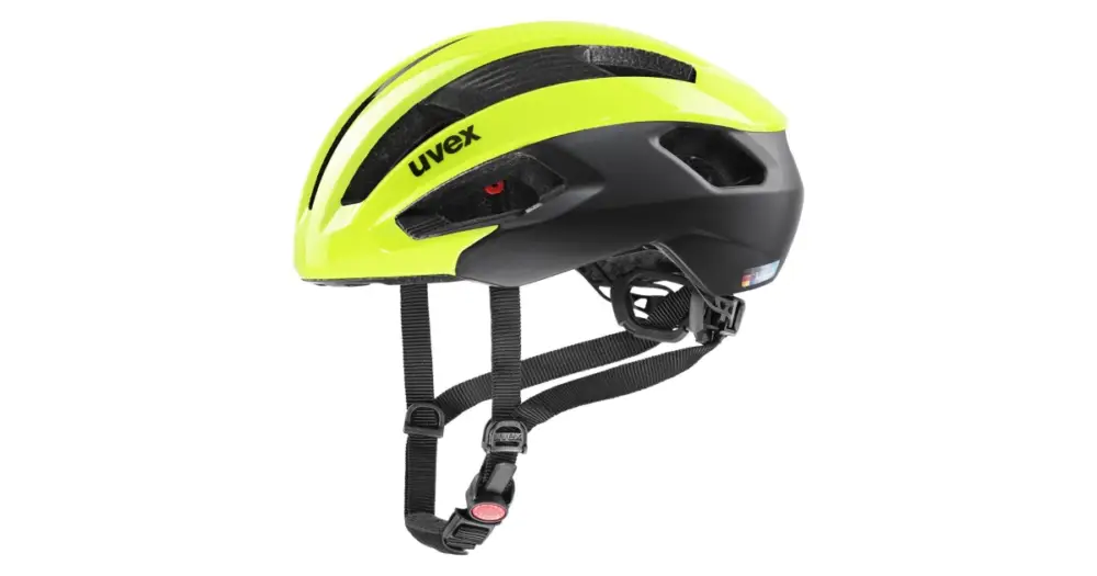 UVEX - helma Rise CC neon yellow-black mat 52-56 cm Akční Nabídka