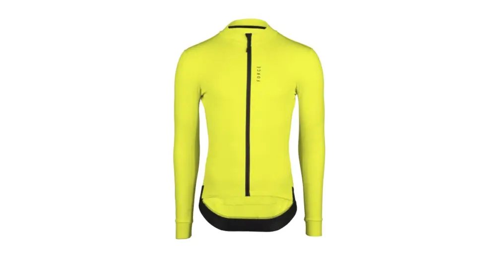 Aktuální FORCE - zimní dres Endless dlouhý rukáv fluo XS