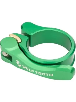 WOLF TOOTH - sedlová objímka 31.8mm zelená rychloupínák Cenová Bomba