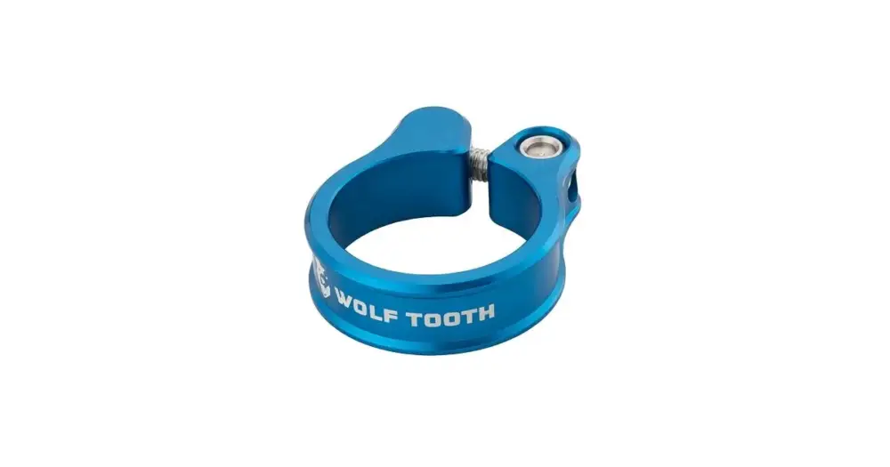 WOLF TOOTH - sedlová objímka 31.8mm modrá Cenový Hit