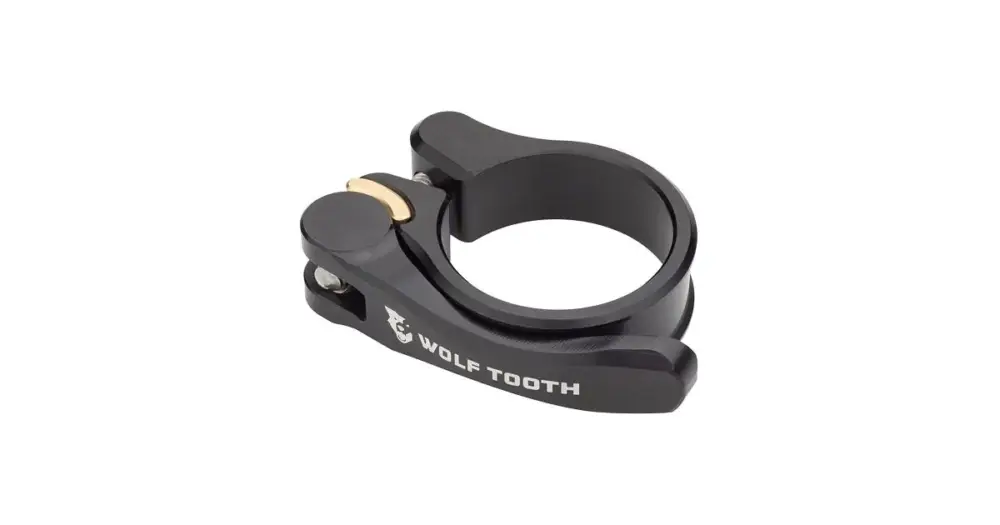 Nejprodávanější WOLF TOOTH - sedlová objímka 31.8mm černá rychloupínák