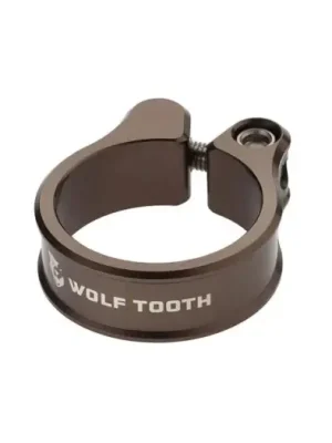 WOLF TOOTH - sedlová objímka 34.9mm hnědá Vrácení Zdarma
