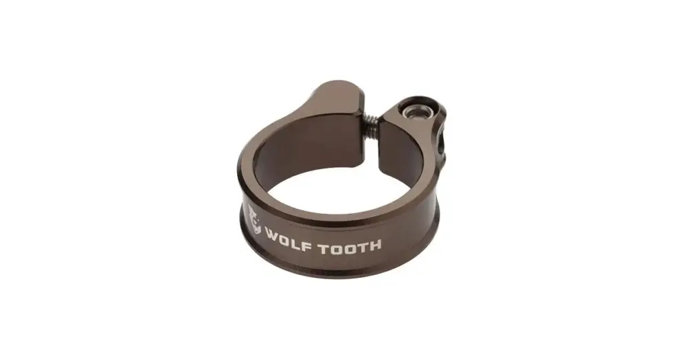 WOLF TOOTH - sedlová objímka 34.9mm hnědá Vrácení Zdarma