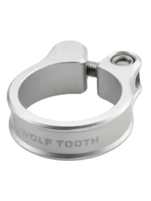 WOLF TOOTH - sedlová objímka 34.9mm raw stříbrná Horká Nabídka