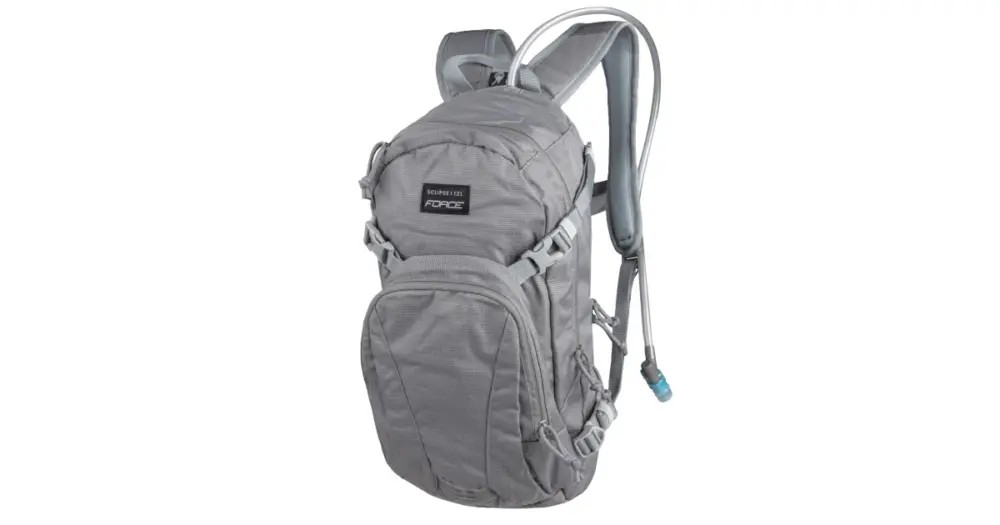 FORCE - batoh Eclipse 12 l + 2 l rezervoár šedá Akce
