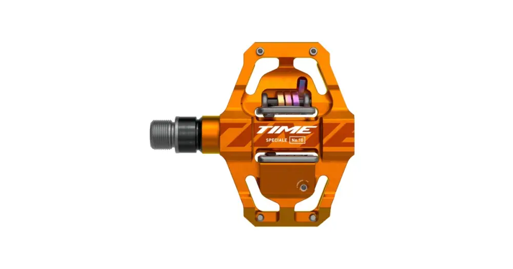 TIME - pedály SPECIALE 10 SMALL - oranžové Doprava Zdarma