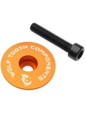 Nejlepší Volba WOLF TOOTH - víčko představce ULTRALIGHT STEM CAP Flat oranžová