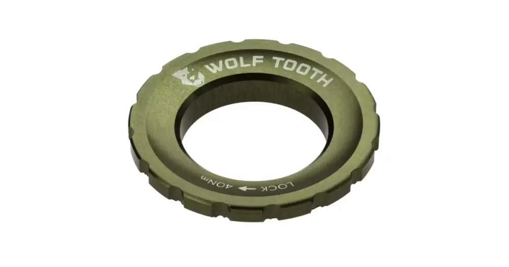WOLF TOOTH - matice kotouče centerlock ROTOR olivová Časově Omezené