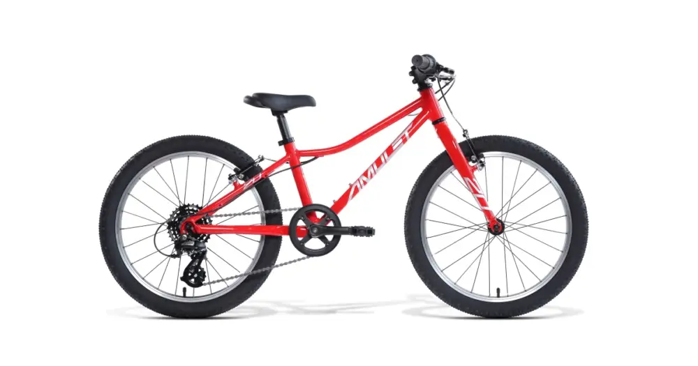 AMULET - dětské kolo 20" Tomcat red shiny/silver 2026 Ihned K Objednání
