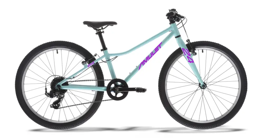 AMULET - dětské kolo 24" Tomcat Celeste blue/purple 2026 Bezpečná Platba