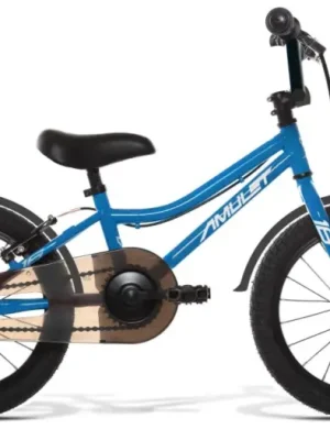 Víkendová Akce AMULET - dětské kolo 16" Rookie Strong blue/silver 2026