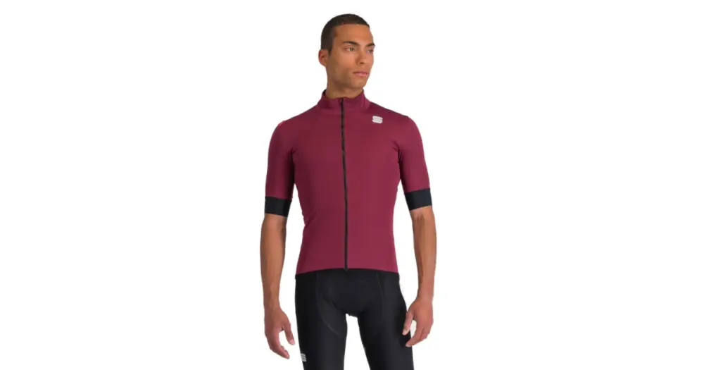 Oblíbený SPORTFUL - bunda Fiandre light no rain jacket short sleeve, red wine L