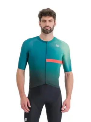 SPORTFUL - dres Bomber jersey, shade spruce pompelmo XXL Novinka